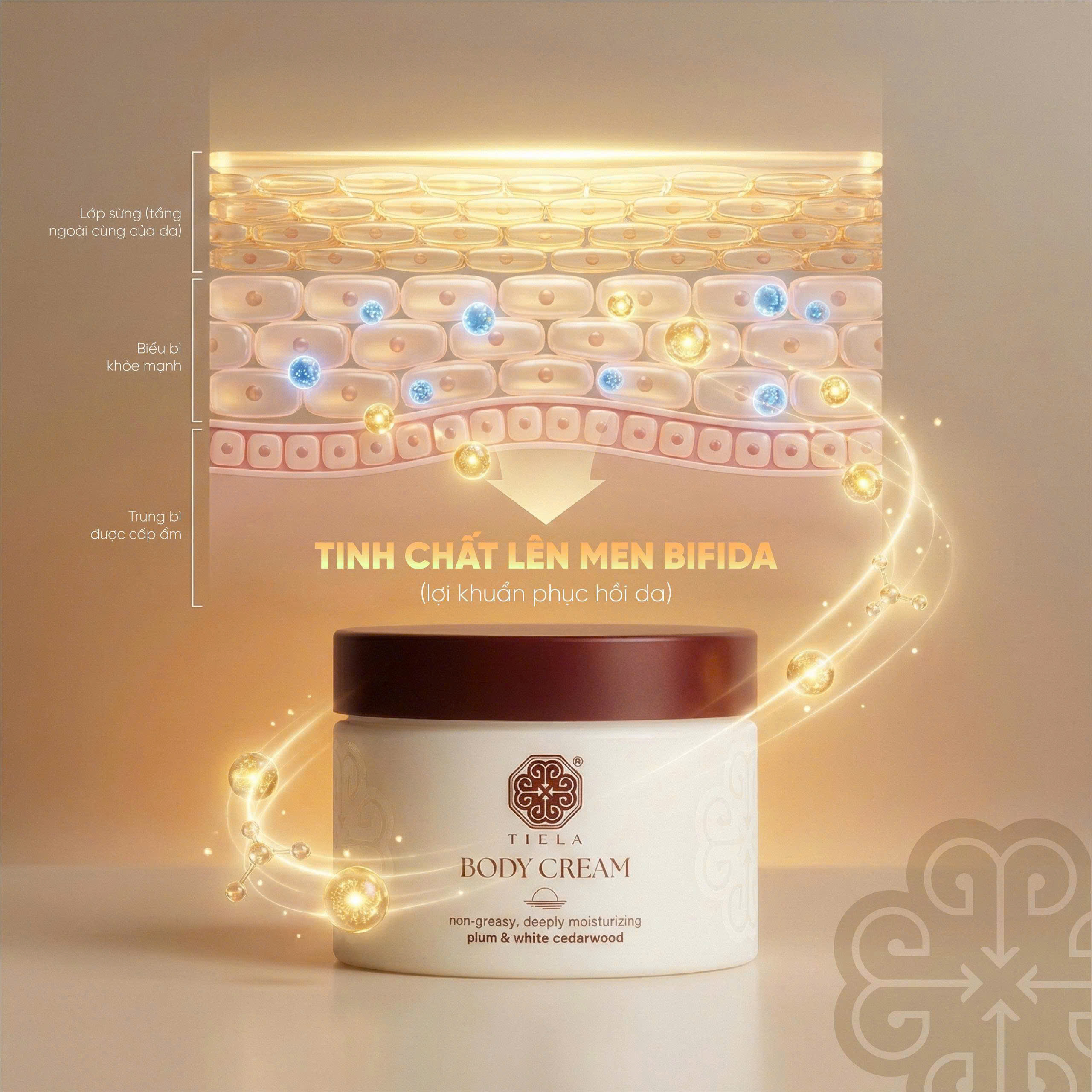 Kem Dưỡng Ẩm Body Hương Nước Hoa TIEL:A Perfume Nourishing Body Cream