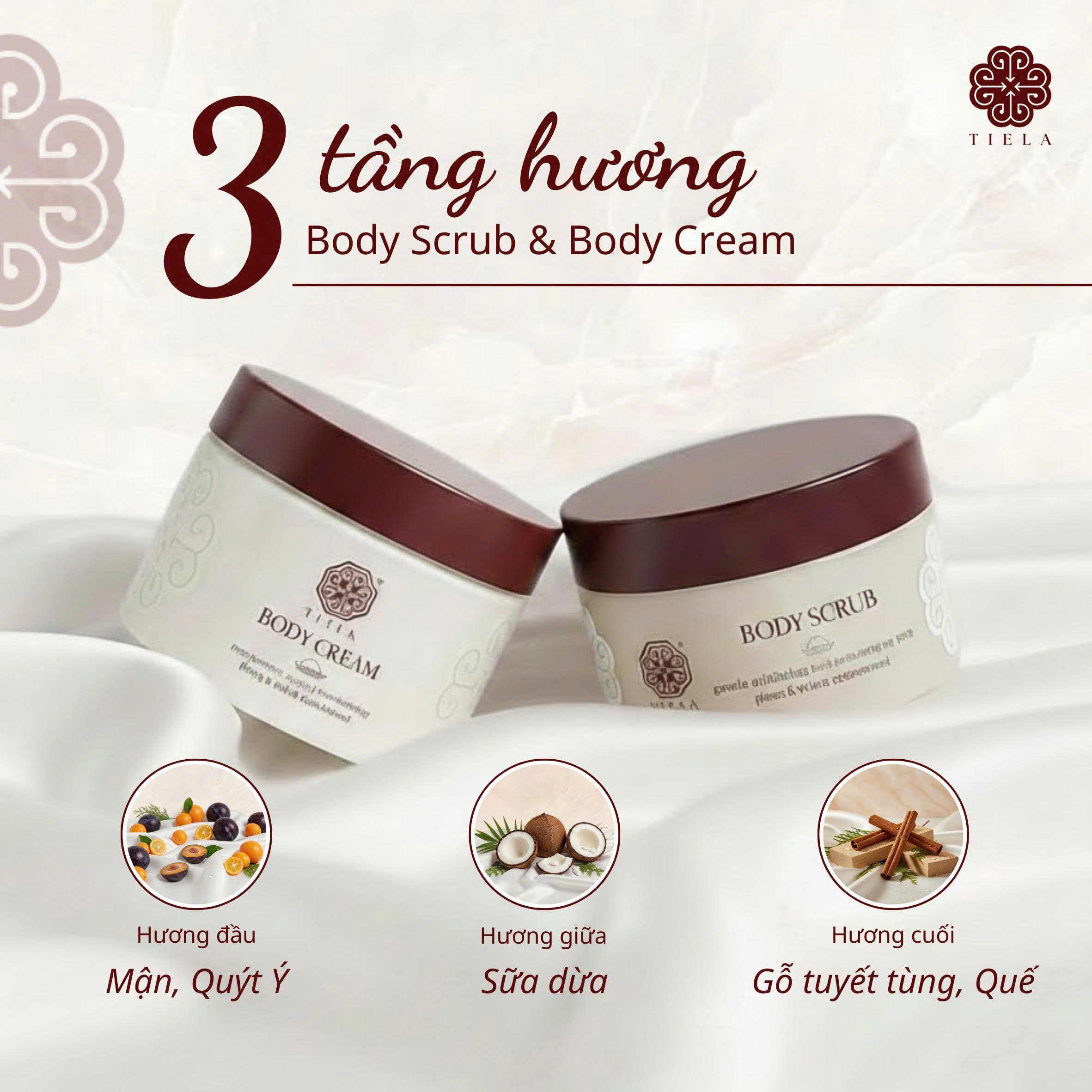 Kem Dưỡng Ẩm Body Hương Nước Hoa TIEL:A Perfume Nourishing Body Cream